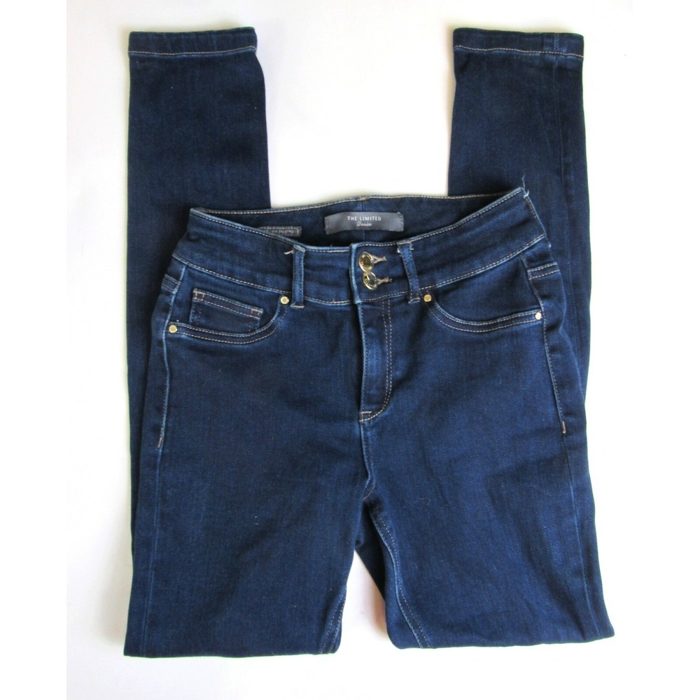 The Limited Jeans Dark Wash High Rise Jegging Women's Size 2R - Picture 2 of 7
